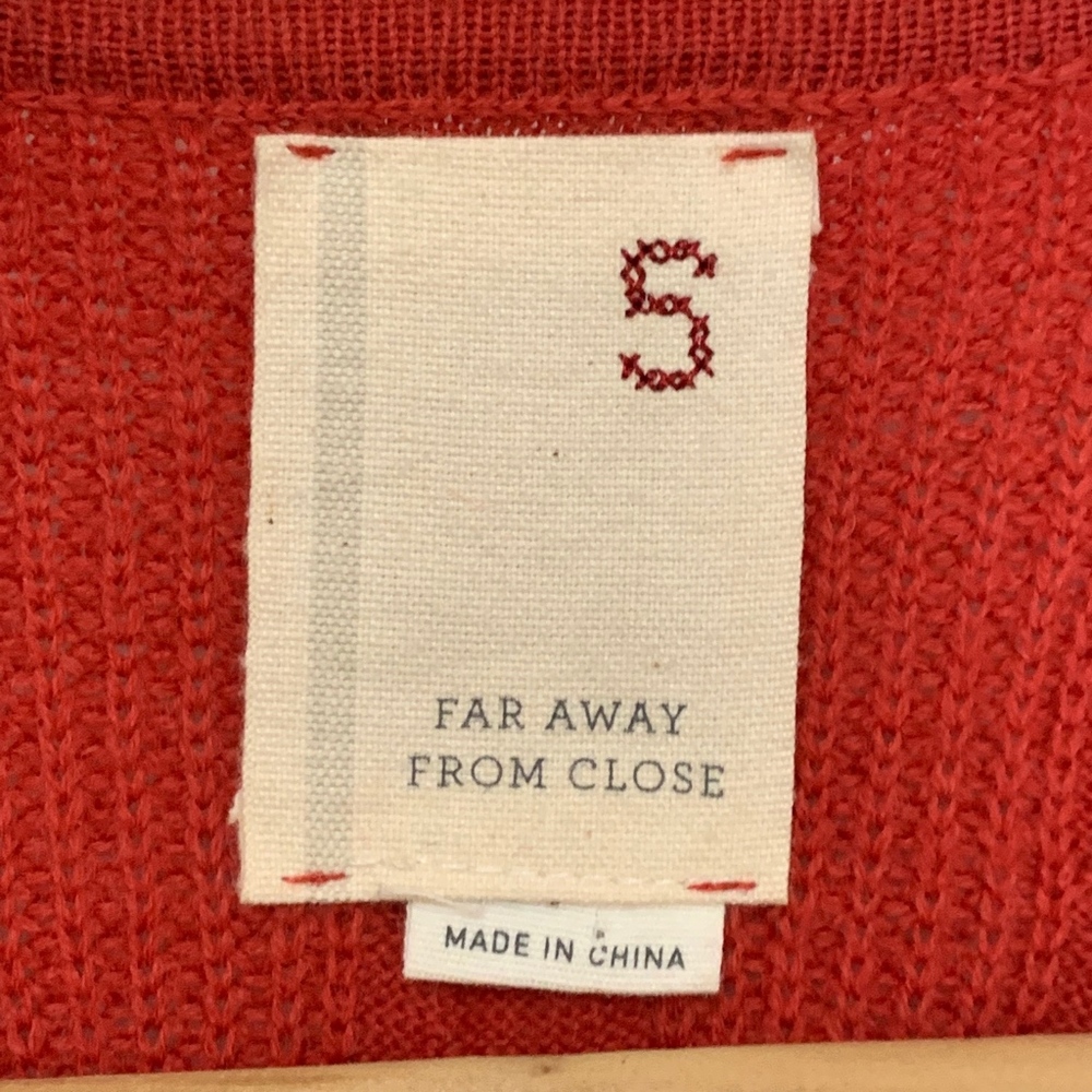 Far Away From Close Red Sweater Dress - Picture 4 of 6
